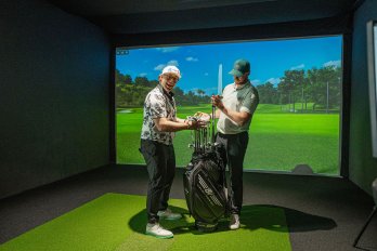 Wedgefitting med André och Oscar