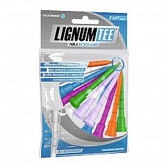 Lignum Tee Neon - 72mm (12-pack)