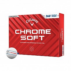 Callaway Chrome Soft Triple Track 360 2024 - White