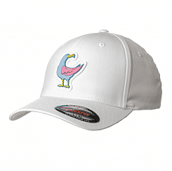 Big A Golf Flexfit - White