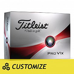 Titleist PRO V1x - White - Customize (3 dozen)