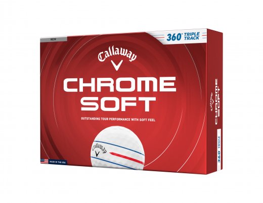 Callaway Chrome Soft Triple Track 360 2026 - White