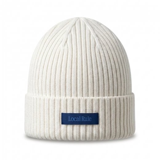 Local Rule Offwhite Beanie