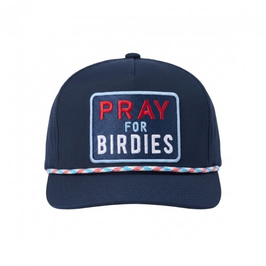 G/Fore PRAY FOR BIRDIES RETRO MID TRUCKER HAT - Keps