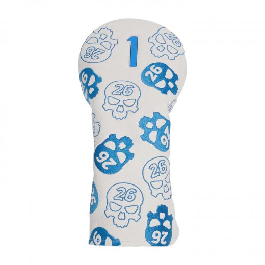 PXG Darkness Driver Headcover White Blue