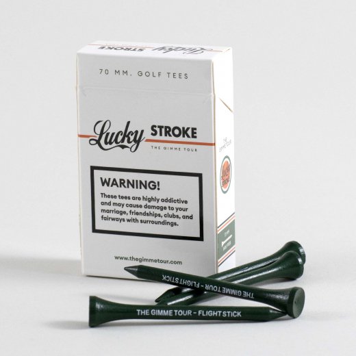 The Gimme Tour - Golf Tees Lucky Stroke 70mm