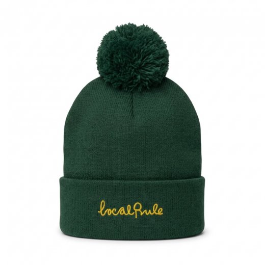 Local Rule Green Pom Pom