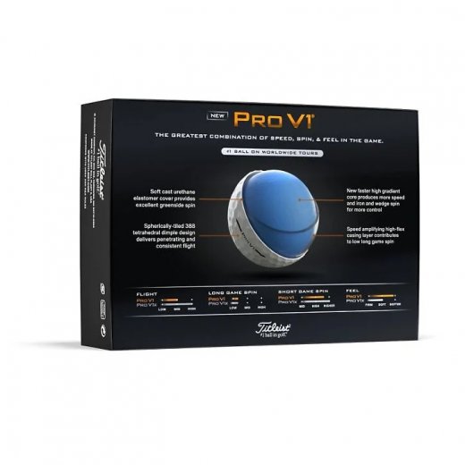 Titleist PRO V1 High Numbers - White