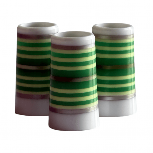 Ferruler - 10-pack - Striped Lime