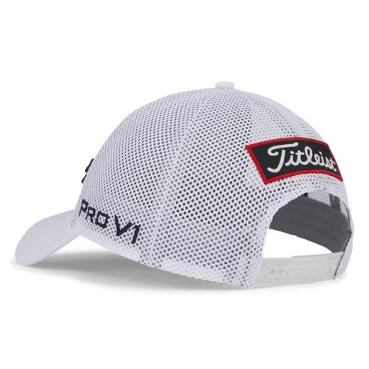 Titleist Tour Performance Mesh - White/Black