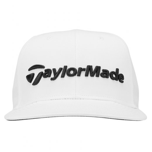 TaylorMade Evergreen Tour Flat Bill Cap - White