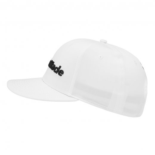 TaylorMade Evergreen Tour Flat Bill Cap - White