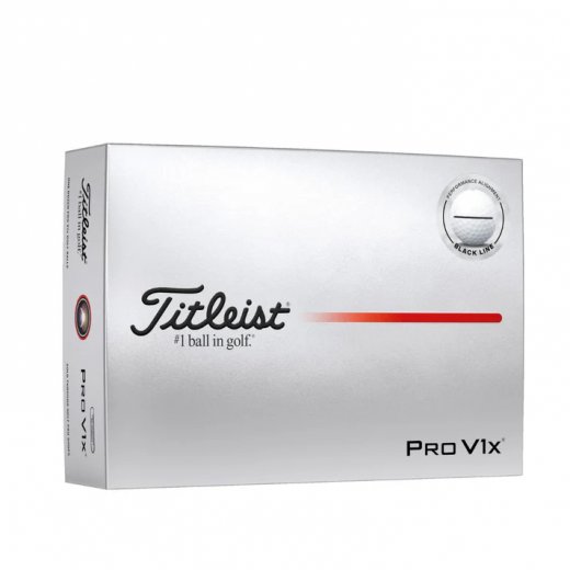 Titleist PRO V1x AIM Performance Black - Vit